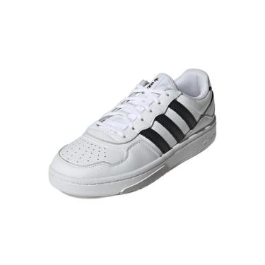 Imagem de Tênis Adidas Courtic Branco e Preto-Masculino