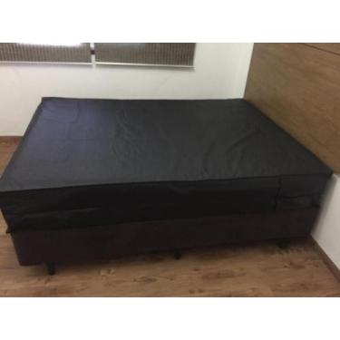 Imagem de Capa Para Colchão De Solteiro Impermeável 0,88 X 1,88 X 0,25 - Cia das