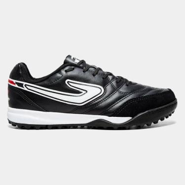 Imagem de Chuteira Society Maestro Fut 7 Confortável Adulto Club V Topper, Preto