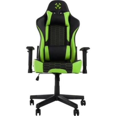 Imagem de Cadeira Gamer Fortrek Cruiser Preta-verde [f002]
