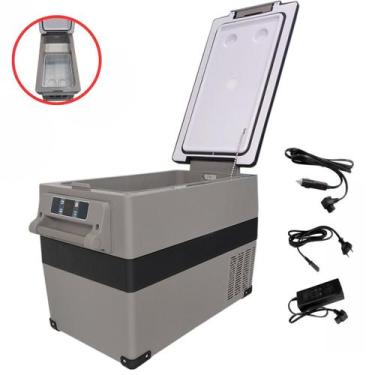 Imagem de Geladeira Quadrivolt Portátil 45l Caminhão Motorhome Van - Beeshop