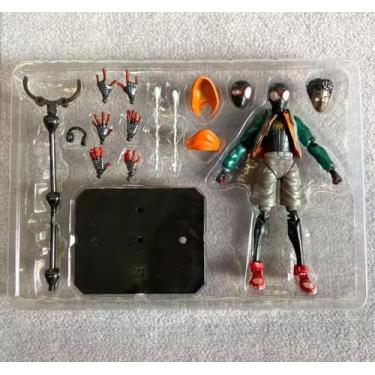 Imagem de Boneco Spider-man Miles Morales Spiderman - Genérica