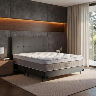 Imagem de Cama Box  Cabeceira Elegant Nano SuperKing  (193x203)Ortobom