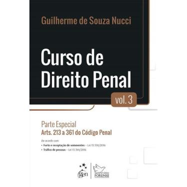 Imagem de Livro - Curso de direito penal - parte especial - volume 3