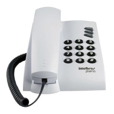 Imagem de Telefone pleno cinza intelbras, Cinza