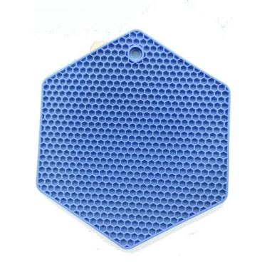 Imagem de Descanso de panela em silicone trama 7896943265278 - Bene Casa, Azul