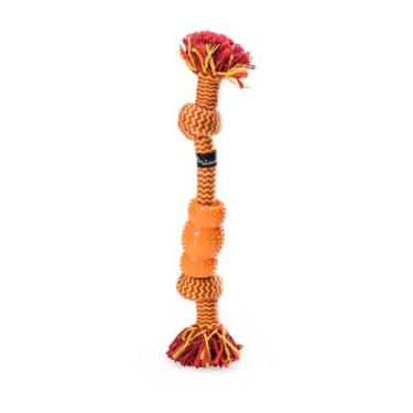 Imagem de Brinquedo Corda com Mordedor Mimo Básico para Cães - PP118 - Multilase