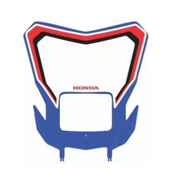 Imagem de Carenagem Farol Biker R1de Xr 250 Tornado C/ Adesivo, Azul