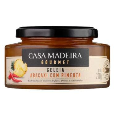 Imagem de Geleia Casa Madeira Abacaxi com Pimenta 240g