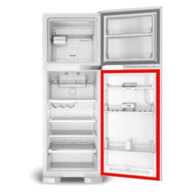 Imagem de Gaxeta Inferior Geladeira Brastemp Original BRM45 JKB JB HK HBB Com En