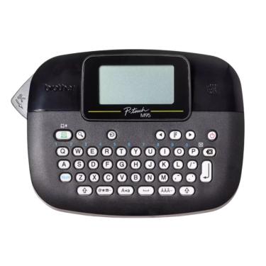 Imagem de Rotulador Eletrônico Portátil PT-M95BK Teclado QWERTY Display LCD Preto Brother