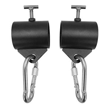 Imagem de Luwint Grampos de barra de corrente olímpica com laços para treino de musculação, conjunto de 2