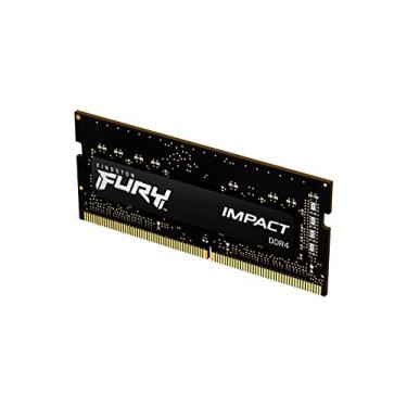Imagem de KF426S15IB/8 - Memória 8GB SODIMM DDR4 2666Mhz FURY Impact 1,2V 1Rx8 260 pinos para notebook, Preto