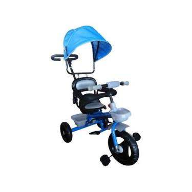 Motoca Menino Velocipede Triciclo Infantil Com Pedal Crianças Aprox 2 anos  Suporta ate 25kg Pedalar Velotrol