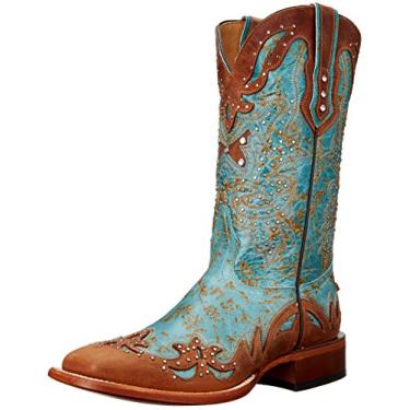 Imagem de Cinch Bota feminina Sally Western, Aqua, 6