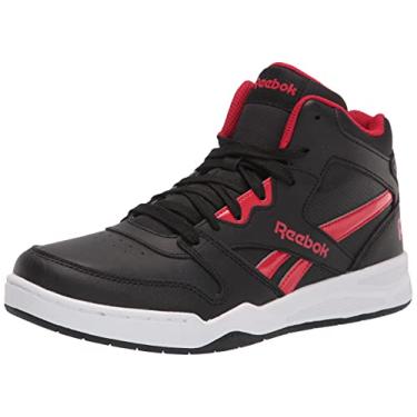 Imagem de Reebok Boy's BB4500 Court Sneaker, Black/Vector Red/White, 7 Little Kid