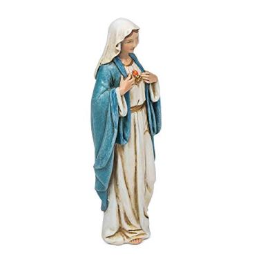 Imagem de Joseph's Studio Coleção Renaissance da Roman exclusiva estatueta do Imaculado Coração de Maria, 15,24 cm