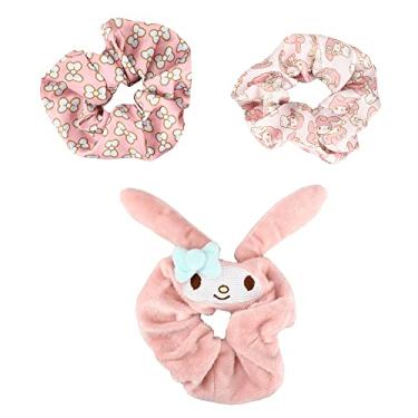 Imagem de Bioworld Sanrio My Melody Scrunchy Pacote com 3