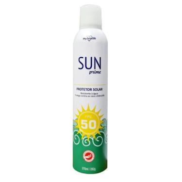 Imagem de Spray Protetor Solar My Health Sun Prime Fps 50 370ml