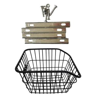 Imagem de Colaxi Cesta traseira da bicicleta, cesta de bagagem da bicicleta, recipiente do portador de animais de estimação cesta de armazenamento da bicicleta de