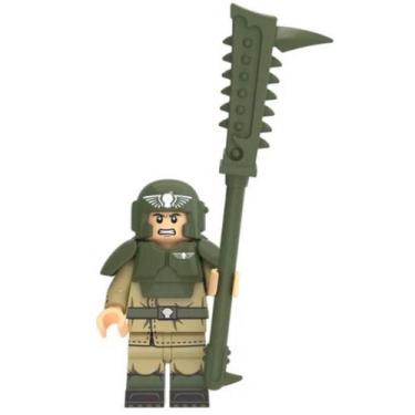 Imagem de Boneco Blocos De Montar Soldado Warhammer Astra Cane - Mega Block Toys