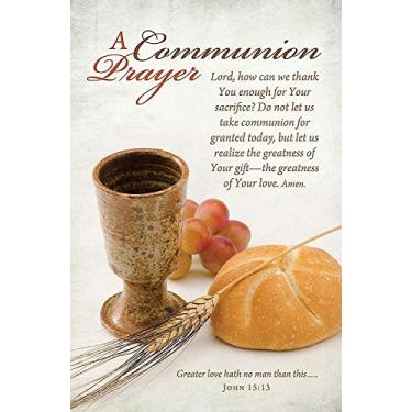 Imagem de Warner Press - Boletim 11" - "Uma Oração de comunhão" - Pacote com 100