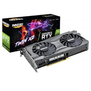 Imagem de PLACA DE VIDEO INNO3D GEFORCE RTX 3060 TWIN X2 12GB GDDR6 192-BIT N30602-12D6-119032AH – INNO3D