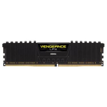 Imagem de Corsair Kit de memória CMK8GX4M1A2666C16 Vengeance LPX 8GB (1x8GB) DDR4 DRAM 2666MHz (PC4-21300) C16 – Preto