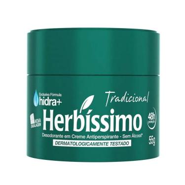 Imagem de Desodorante Antitranspirante Creme Herbíssimo Tradicional 48H 55G