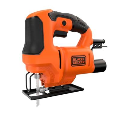 Imagem de BLACK+DECKER Serra Tico Tico, Ferramenta Elétrica, Acompanha Lâmina para Madeira, Potência 400W, Modelo BES602, 220V