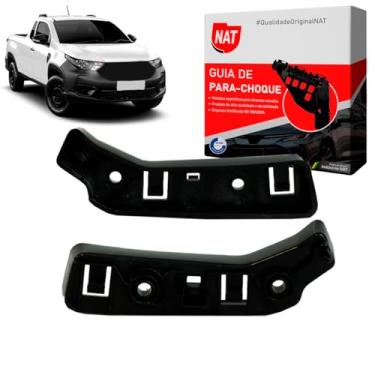 Imagem de Suporte Guia Parachoque Nova Strada 2020 Até 2024 Dianteiro (Lado Esquerda)