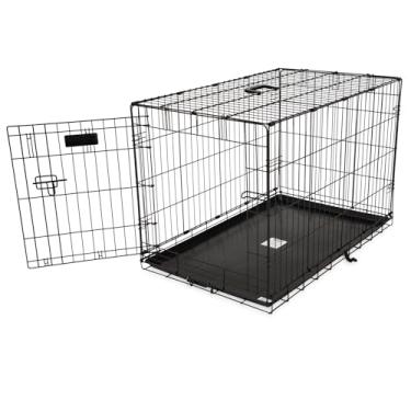 Imagem de Precision Pet Products Black ProValu2 Caixa para cães 4000, 91,44 cm x 58,64 cm x 63,16 cm, 1 porta (7011244)