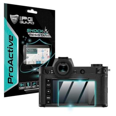 Imagem de IPG Protetor de tela ProActive para câmera Leica CL / Q2 / SL2 / SL3 / SOFORT 2 / TL2 / V-Lux 5 (2 unidades) Protetor de tela de dureza 9H vidro suave toque ultra responsivo alta claridade anti