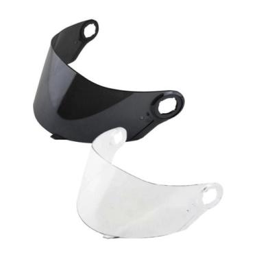 Imagem de Kit Viseira Capacete Fw3 GT GT2 GT5, Helt Strada, Texx Action Cristal 