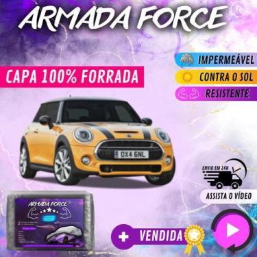 Imagem de Capa Cobrir Carro MINI COOPER 100% Forrada Armada Force 100% Impermeáv