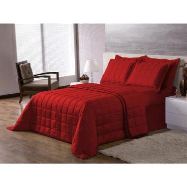 Imagem de Cobre Leito Basic Super King 3 Peças - Guitex, Vermelho
