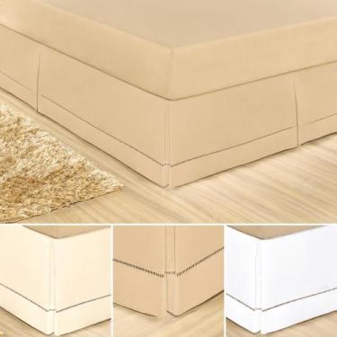 Imagem de Saia para box king size veste fácil 180 fios algodão + luxo - RG Shops