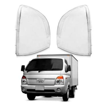 Imagem de Par 2 Lente Do Farol Dianteiro Hr 2.5 2005 A 2012 - RF