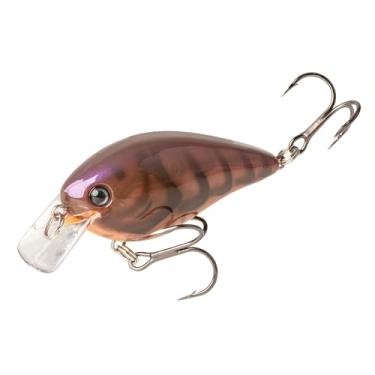 Imagem de Strike King (HCKVDS4.0-P447) Isca de pesca KVD Squarebill 4.0, crankbait de corrida rasa Magnum, ação de caça silenciosa, 2,5 g, mergulhos de 9,5 a 1,8 m, anzóis agudos tamanho 1/0, Phantom Craw