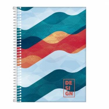 Imagem de Caderno Espiral Capa Dura Universitário 10 Matérias- Kit 2un - Lynx