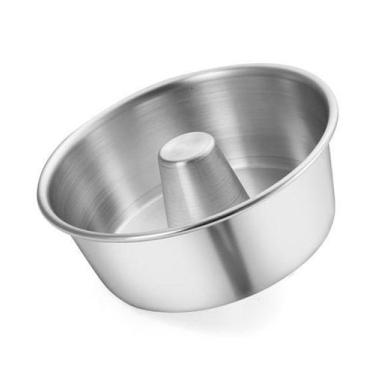 Imagem de Forma Assadeira de Aluminio para Bolo Torta Pudim com Tubo 11x26cm de 
