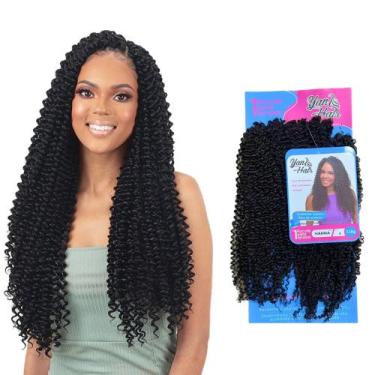 Imagem de Cabelo Orgânico Hanna Fashion Braid Para Crochet 60cm - D&D Commerce, 