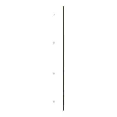 Imagem de Porta para Closet Individual 25cm com Puxador Perfil Inox Luciane Móve