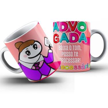 Imagem de Caneca profissões flork advogada - LiveSub