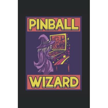 Imagem de Pinball Wizard: Notebook per amanti arcade |Pinball Journal |. Taccuino per Gamer Machine |Taccuino del video Gamer.