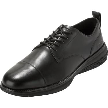 Imagem de Cole Haan Sapato Oxford masculino Grand Hurrion, Preto/preto, 45