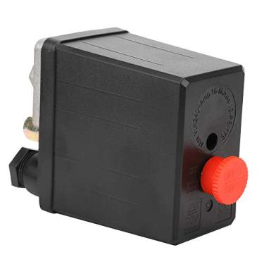 Imagem de Chave de Válvula de Pressão, 220V G1/4, Operação Estável, Vida útil Longa, 240V, Design Profissional, para Compressor de Ar