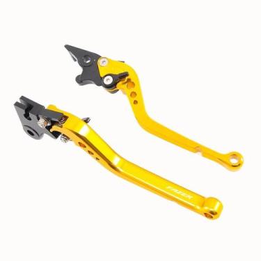 Imagem de Manete Esportivo Longo Gravado a Laser Yamaha Fazer 150 250 Fz15 - Sem