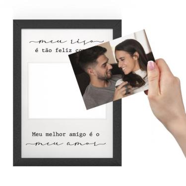 Imagem de Quadro Decorativo A4 Especial Dia dos Namorados Meu Melhor Amigo é o M
