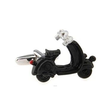 Imagem de Abotoaduras de scooter pretas masculinas SS